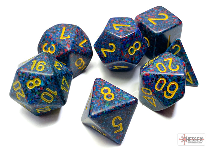 Chessex Speckled Polyhedral 7-die Set - More Variants