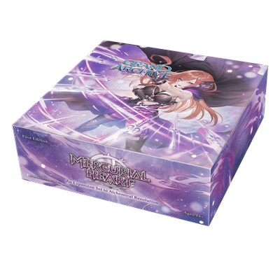Grand Archive TCG: Mercurial Heart 1st Edition Booster Display- EN