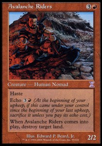 Avalanche Riders - Time Spiral (Time Shifted)