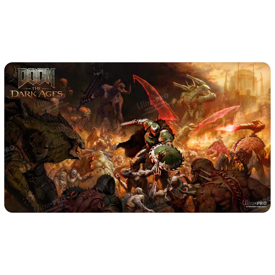 UP - DOOM: THE DARK AGES - Onslaught Playmat