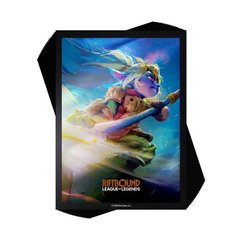 Riftbound: League of Legends TCG - Unleashed Art Sleeves: Poppy, Keeper of the Hammer