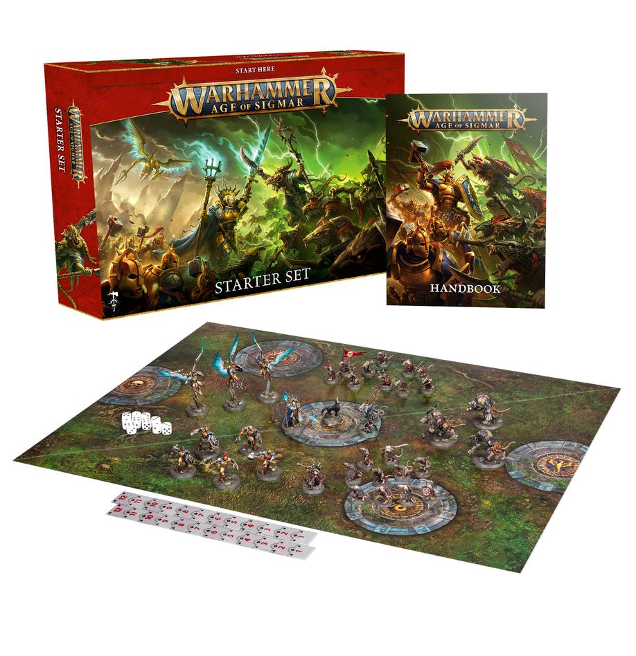 Warhammer Age of Sigmar - Starter Set: Stormcast Vs. Skaven