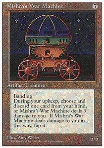 Mishra's War Machine - Fourth Edition (Rare)