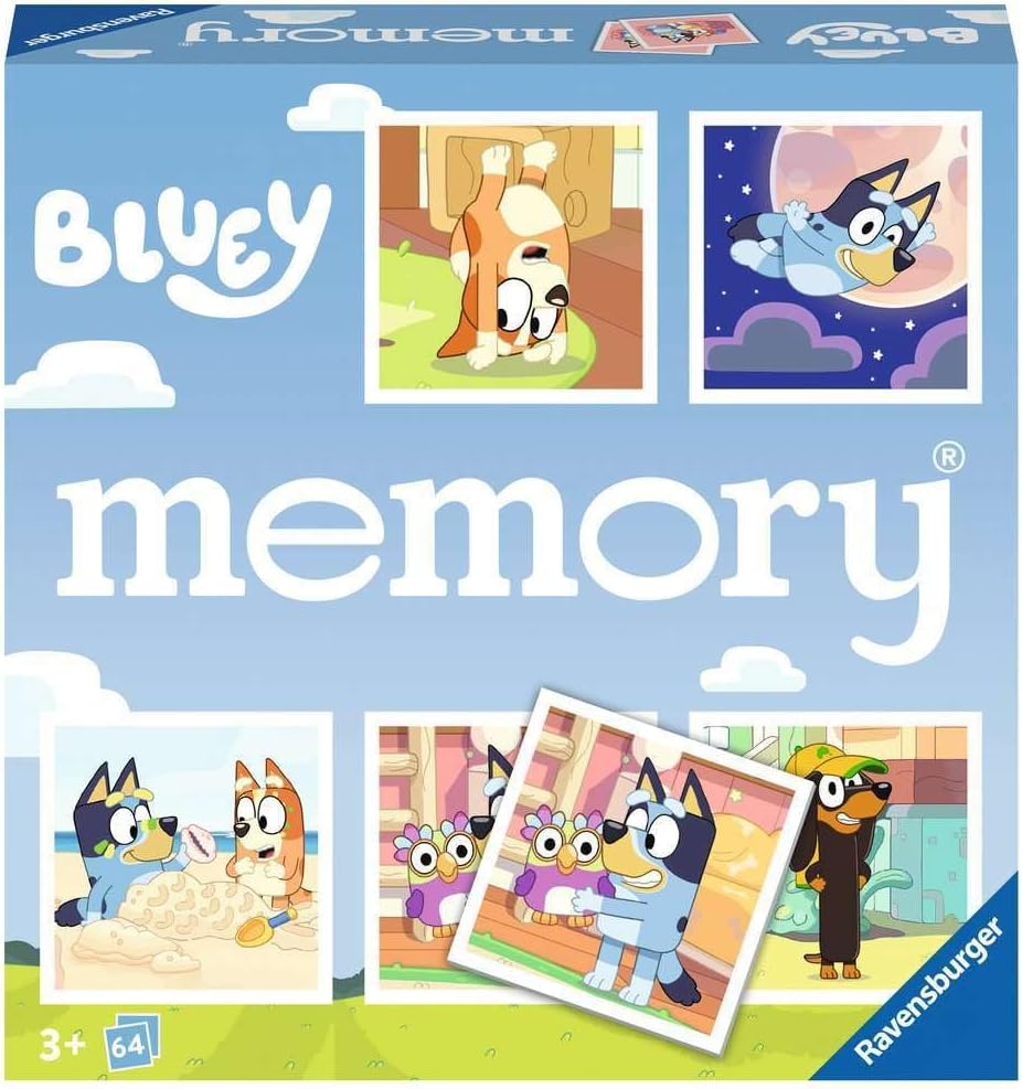 Memory Game, Bluey - Ravensburger