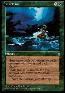 Hurricane - Ice Age (Uncommon)
