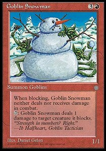 Goblin Snowman - Ice Age (Uncommon)