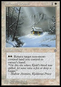 Hallowed Ground - Ice Age (Uncommon)
