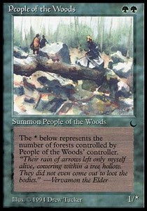 People of the Woods - The Dark (Uncommon)