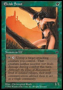 Elvish Scout (V.3) - Fallen Empires (Common)