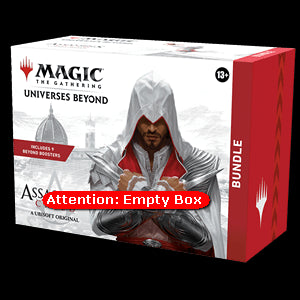 Universes Beyond: Assassin's Creed: Empty "Fat Pack Bundle" Box - Universes Beyond: Assassin's Creed