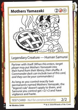 Mothers Yamazaki - Mystery Booster 2: Playtest Cards (Special)