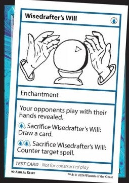 Wisedrafter's Will - Mystery Booster 2: Playtest Cards (Special)