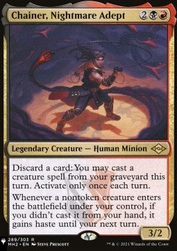 Chainer, Nightmare Adept - Mystery Booster 2: Reprints from Across Magic's History (Rare)