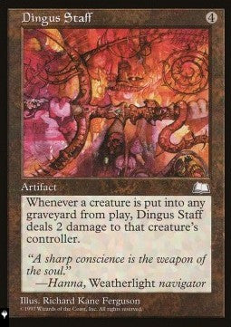 Dingus Staff - Mystery Booster 2: Reprints from Across Magic's History (Uncommon)