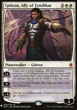 Gideon, Ally of Zendikar - Mystery Booster 2: Reprints from Across Magic's History (Mythic)