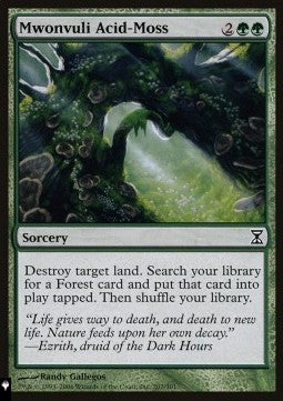 Mwonvuli Acid-Moss - Mystery Booster 2: Reprints from Across Magic's History (Common)