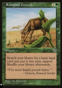 Rampant Growth - Mystery Booster 2: Reprints from Across Magic's History (Common)