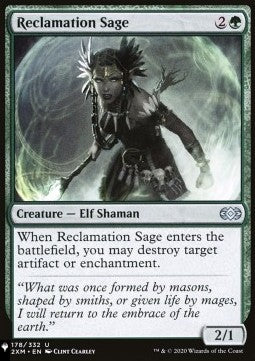 Reclamation Sage - Mystery Booster 2: Reprints from Across Magic's History (Uncommon)