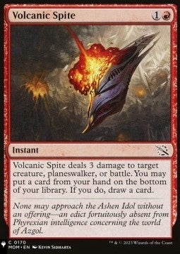 Volcanic Spite - Mystery Booster 2: Reprints from Across Magic's History (Common)