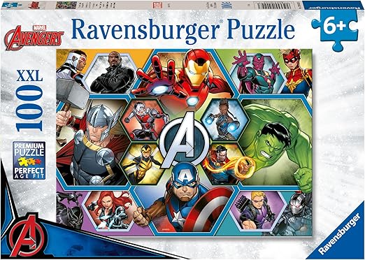 Ravensburger - Marvel: Avengers XXL Jigsaw Puzzle (100pcs.)