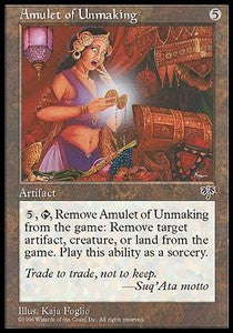 Amulet of Unmaking - Mirage (Rare)