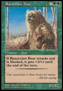 Razorclaw Bear - Portal Second Age (Rare)