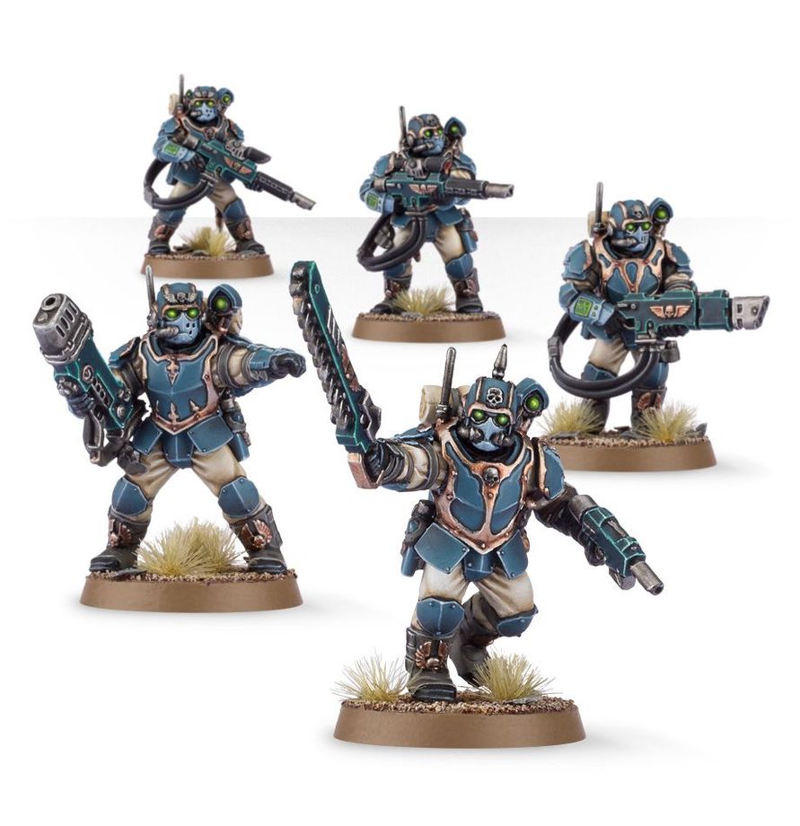 Warhammer 40k - Astra Militarum: Tempestus Scions