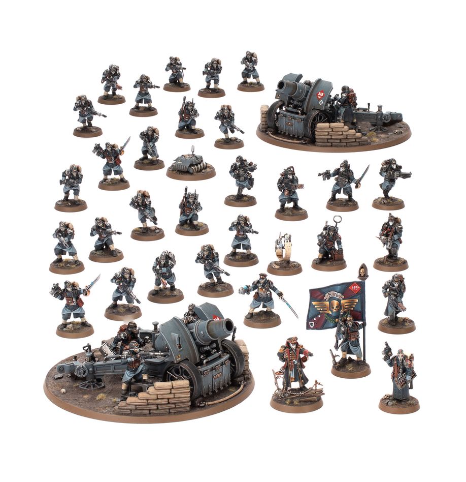 Warhammer 40k - Astra Militarium Battleforce: Krieg Siege Platoon
