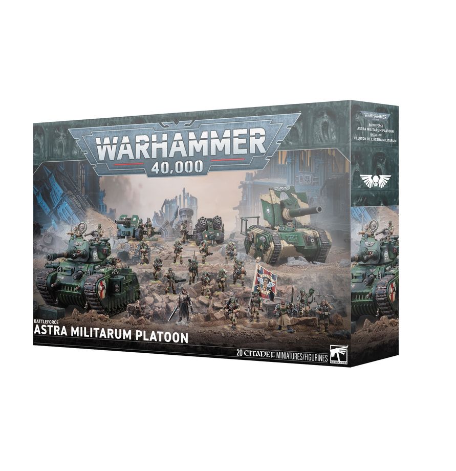 Warhammer 40k - Battleforce Astra Militarum Platoon