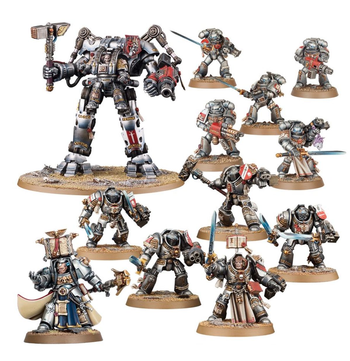 Warhammer 40,000 Combat Patrol Grey 未使用品 Warhammer 40k - Combat Patrol: Grey Knights