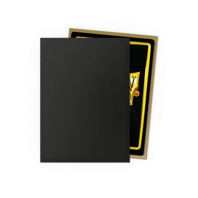 Dragon Shield - 100 Dual Mattte - Black & Gold