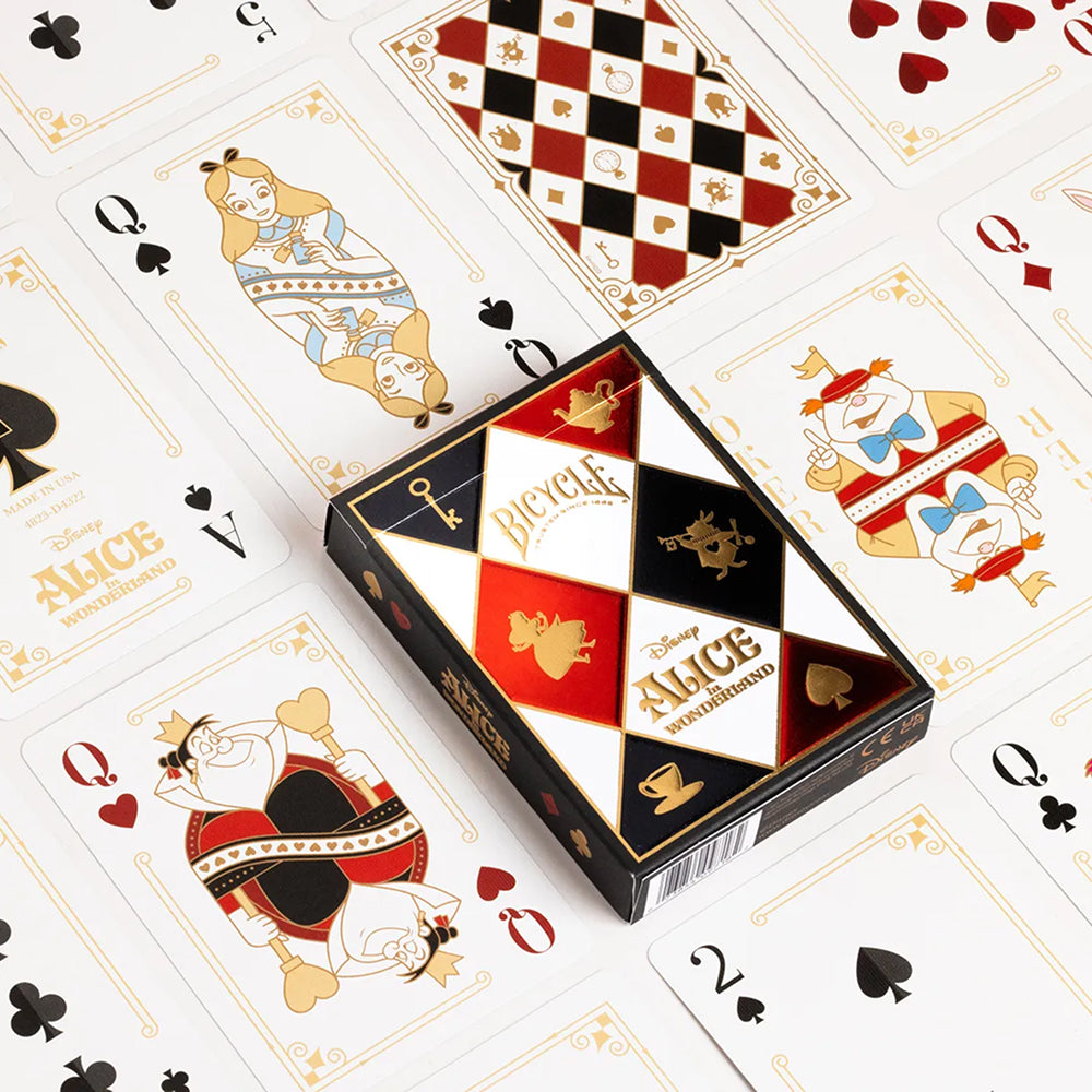 Bicycle Playing Cards - Alice in Wonderland