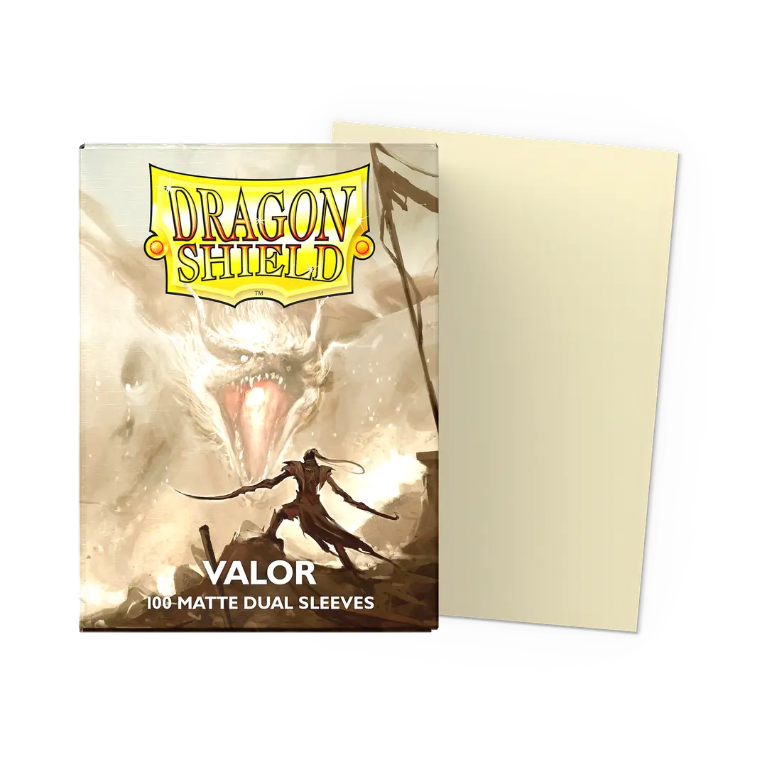 Dragon Shield 100 Matte Dual Sleeves - Valor