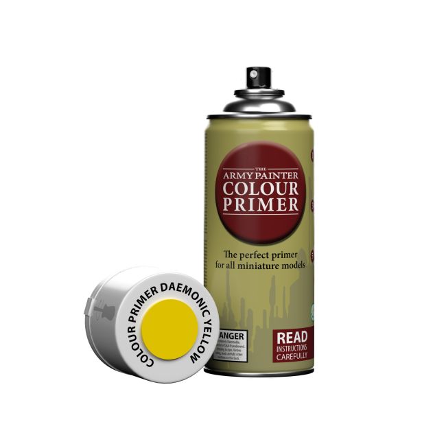 Colour Primer: Daemonic Yellow - Army Painter