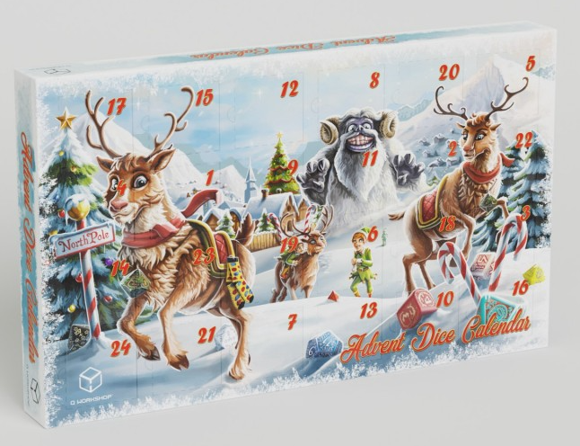 Advent Dice Calendar - 2025 Q-Workshop