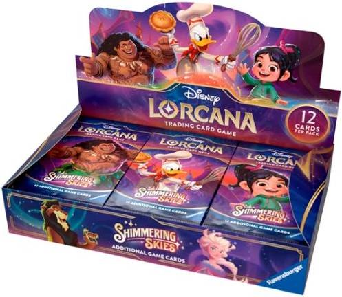 Disney Lorcana TCG - Shimmering Skies Booster Display (24 Packs)