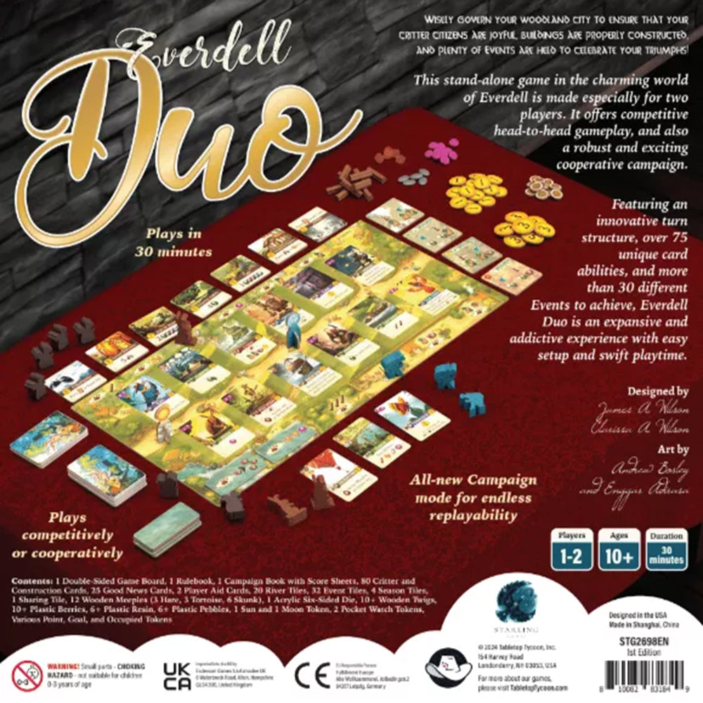 Everdell Duo (EN), 10+ years - By Starling Games