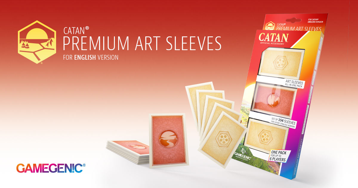 Gamegenic: Catan Premium Art Sleeves (154) (6+ players)