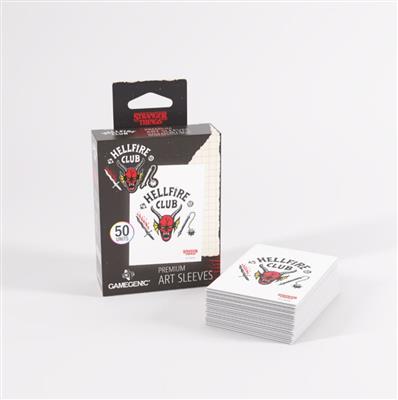 Gamegenic - Stranger Things - Hellfire Club Art Sleeves Hellfire Club (50)