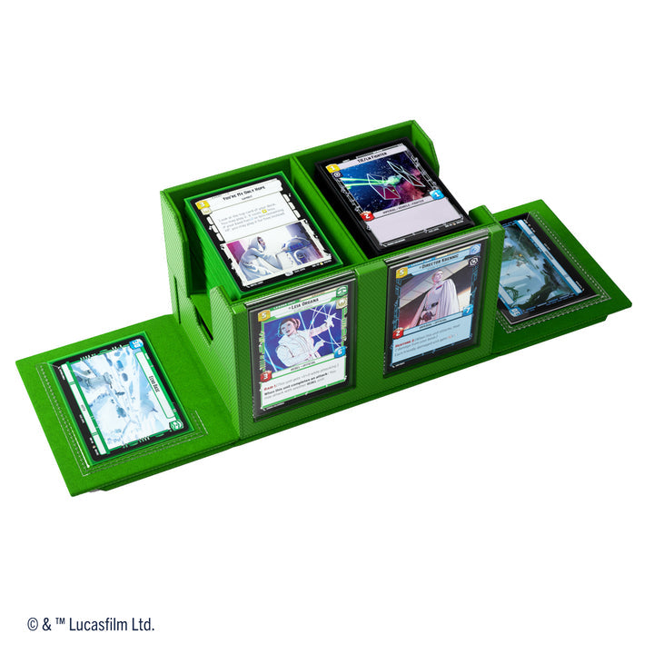Gamegenic - Star Wars: Unlimited Double Deck Pod - Green