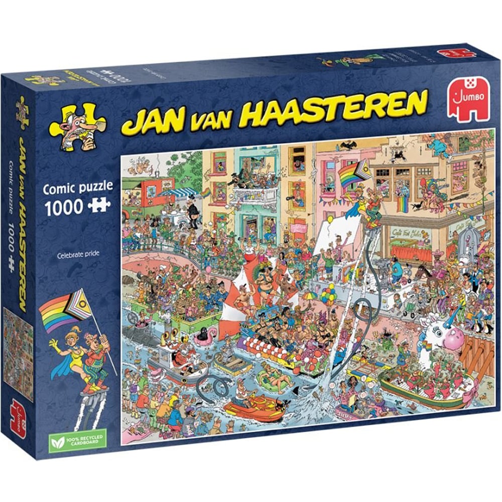 Jan van Haasteren - Celebrate Pride! (1000 pcs.) - Jumbo Jigsaw puzzle