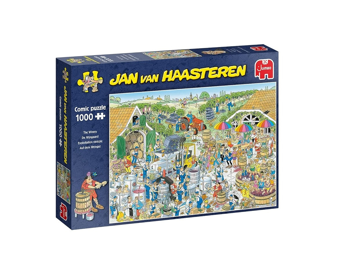 Jan Van Haasteren - The Winery (1000 pcs.) - Jumbo Jigsaw puzzle