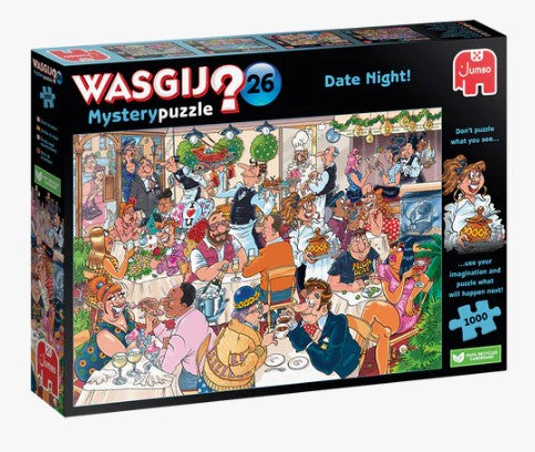 Wasgij Mystery 26 - Date Night (1000 pcs.) - Jumbo Jigsaw puzzle