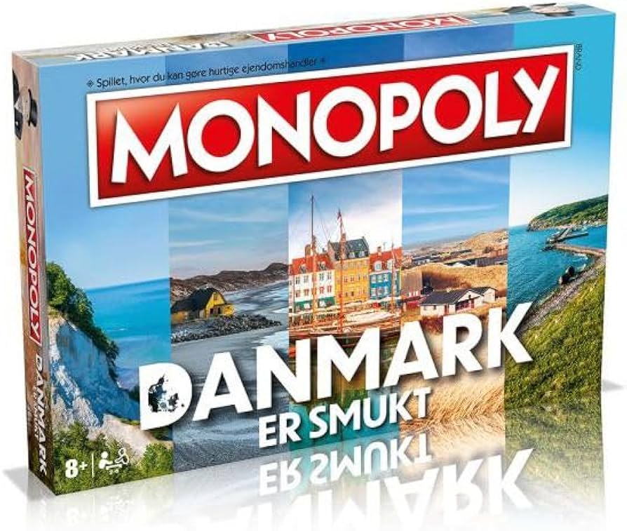 Monopoly Danmark er Smukt (DA)