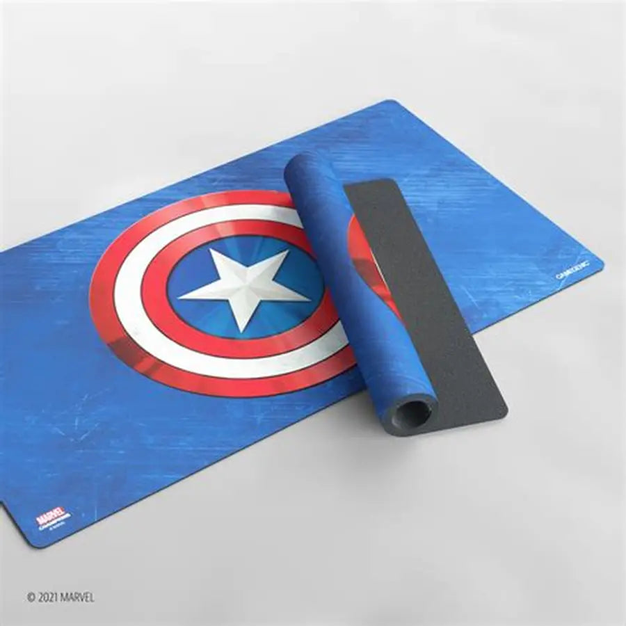 Gamegenic - Marvel: Champions Prime Game Mat - Captain America