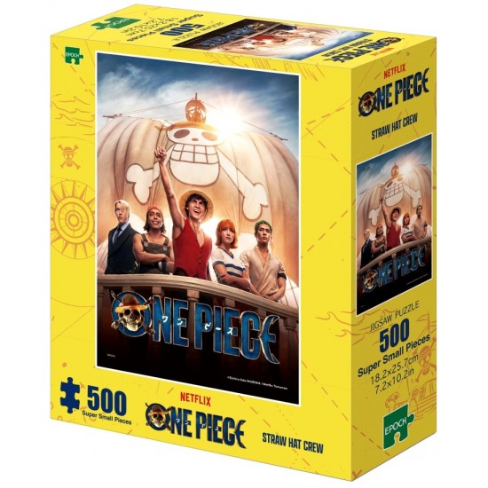 Epoch - One Piece Straw Hat Crew Jigsaw Puzzle Super Small pieces (500pcs.)