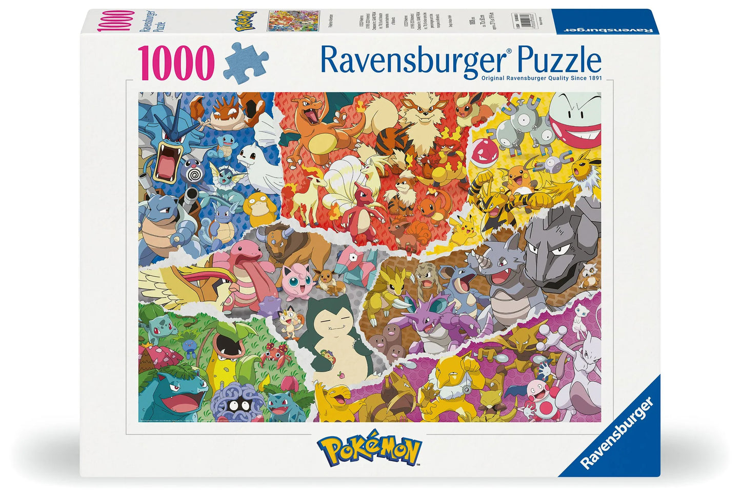 Ravensburger - Pokemon Adventure - 1000 Pieces Jigsaw Puzzle