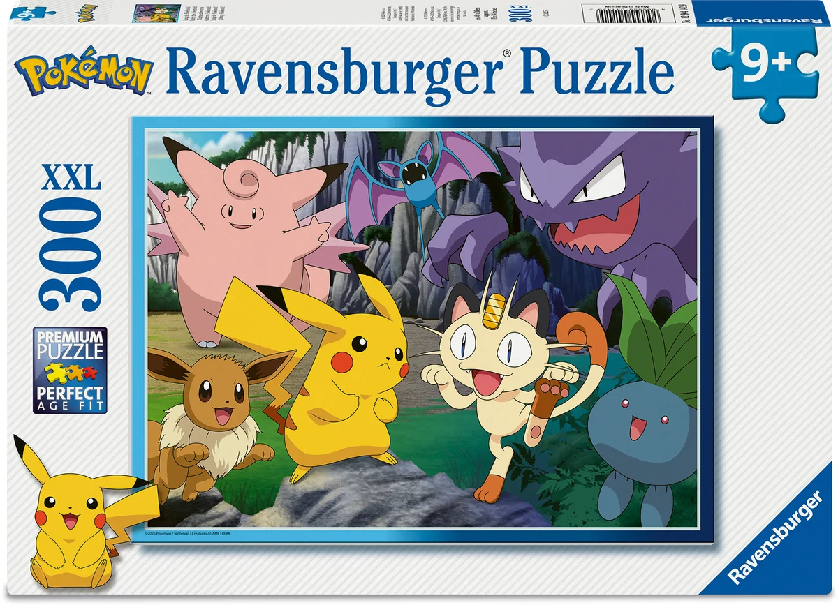 Ravensburger - Pokemon: Gotta Catch' Em All - 300 Pieces Jigsaw Puzzle XXL