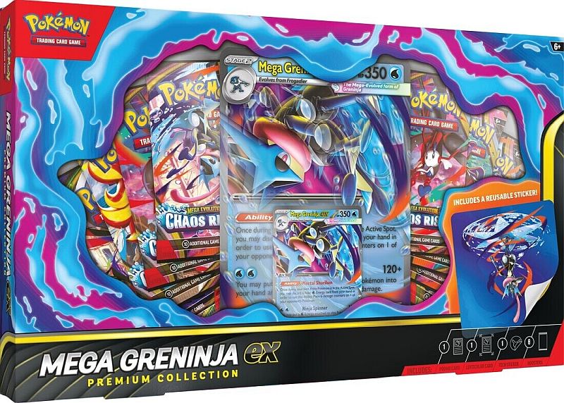 Pokémon TCG - Mega Greninja Ex Premium Collection