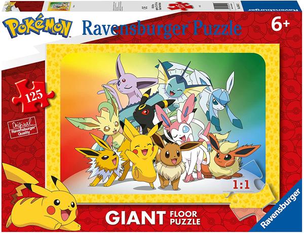 Ravensburger - Giant Floor Jigsaw Puzzle Pokemon (125 pcs.)